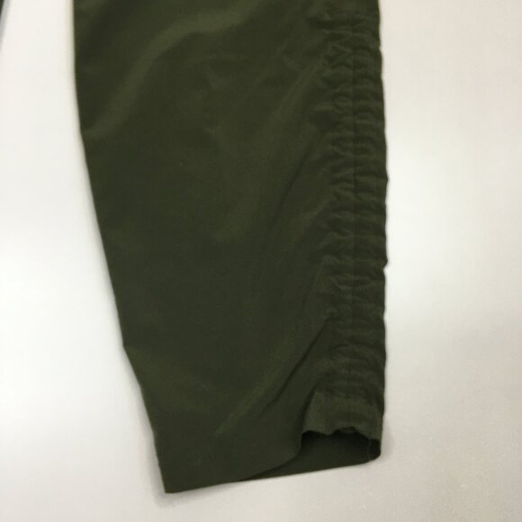 ATHLETA Olive Green Zip Pocket Adjustable Drawstring Hem Lightweight Pant - Picture 7 of 12